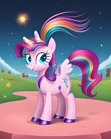  Mi pequeño pony emprende la aventura de deseo brillante PNG