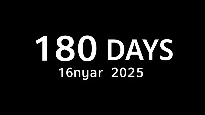 16 de enero de 2025: Contando 180 días para el conteo