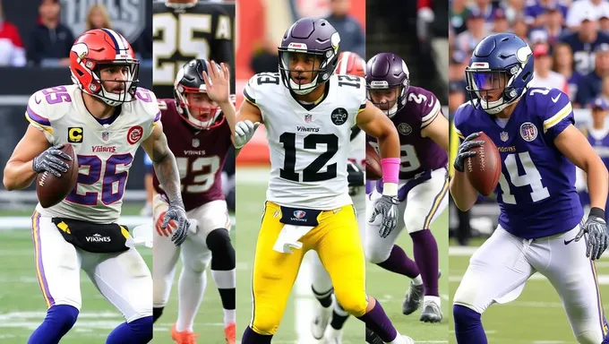 5 jugadores x-factor para seguir en 2025 de los vikings