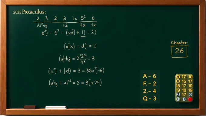 AP Cálculo Precalculus FRQ 2025: Respuestas libres de la Junta de Educación