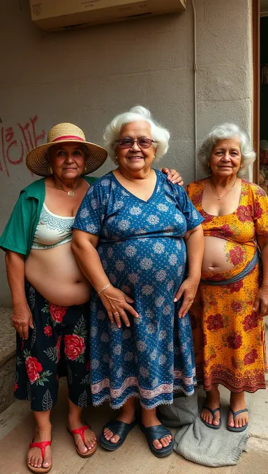 Abuelas con Pechos Grandes: Retos a los Estereotipos y Normas