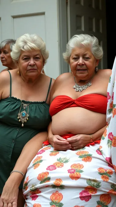 Abuelas con pechos grandes: redefine la concepción de belleza