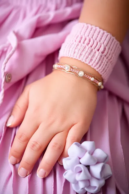 Accesorio de pulgar delicioso para bebé niña: pulsera de bebé