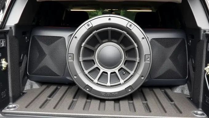 Accesorios de actualización de altavoces para Ram 1500 Big Horn 2025