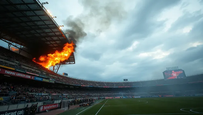 Accidente en el Estadio de Fuego de 2025: Muertes múltiples