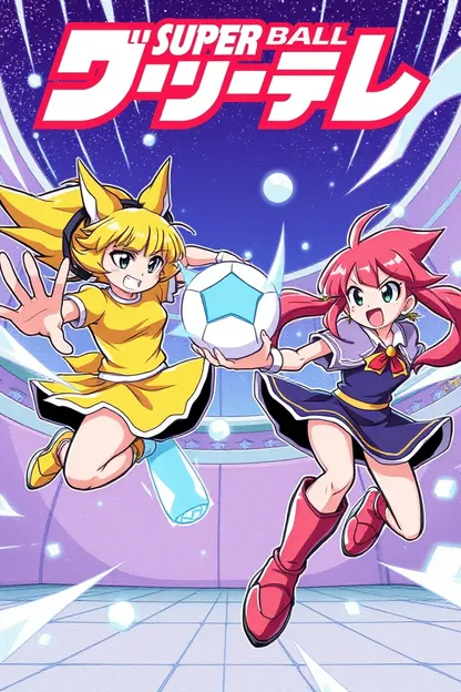 Acción de manga de Super Ball Girls