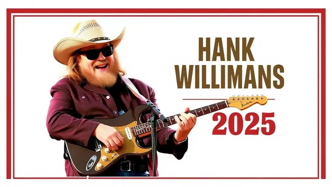 Actos de apertura del tour de Hank Williams Jr 2025 revelados