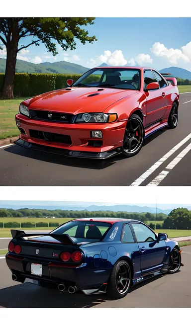 Actualizaciones de diseño del Nissan Skyline GT-R R34