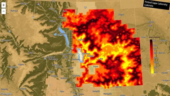 Actualización del mapa de incendios en Colorado hoy 2025