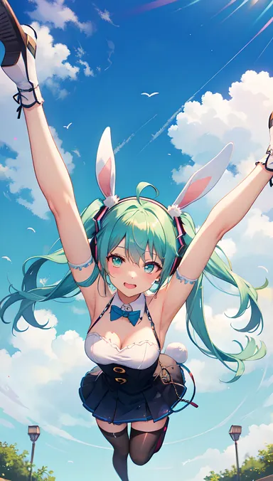 Agujero de Conejo Miku Hentai: Un Puente a la Obscenidad