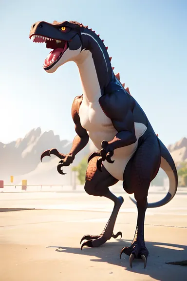 Ahora disponible la imagen de dinosaurio animada en 3D