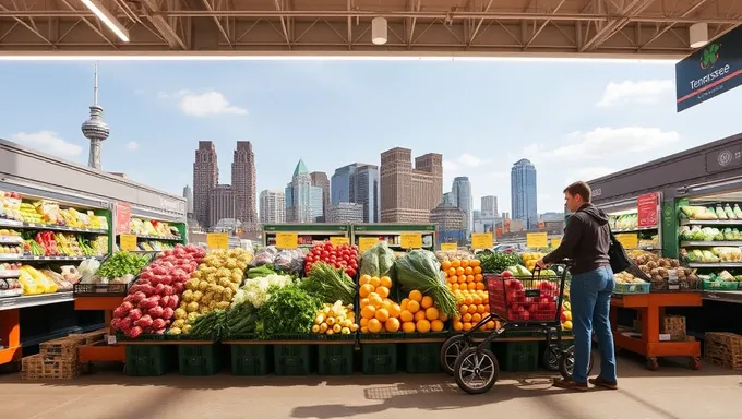 Ahorros en compras de alimentos libres de impuestos en Tennessee en 2025