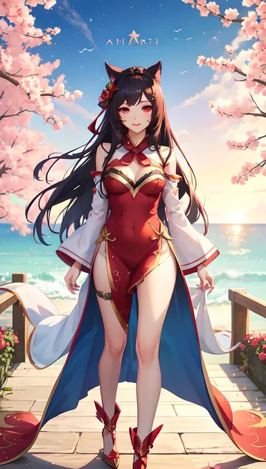 Ahri Hentai: Arte fan de Ahri Hentai