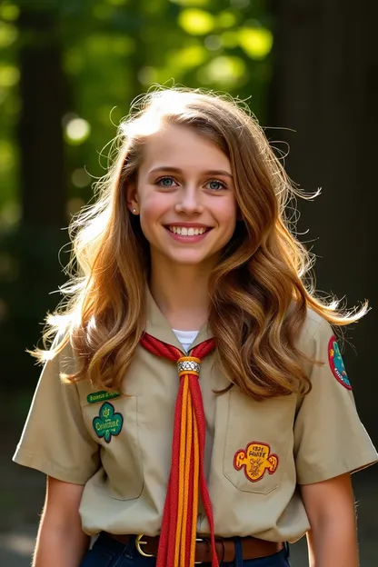 Alaina Dawson Líder de Tropa de Scouts de Girl Scout