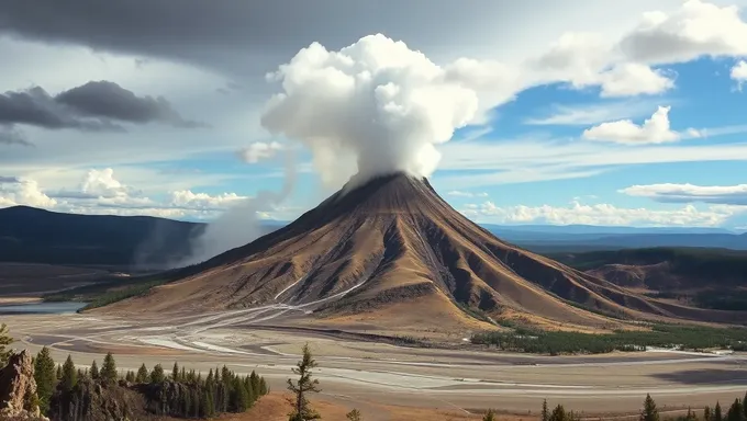 Alerta de advertencia de erupción del volcán Yellowstone en 2025 emitida