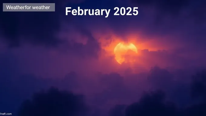 Alerta meteorológica emitida para febrero de 2025