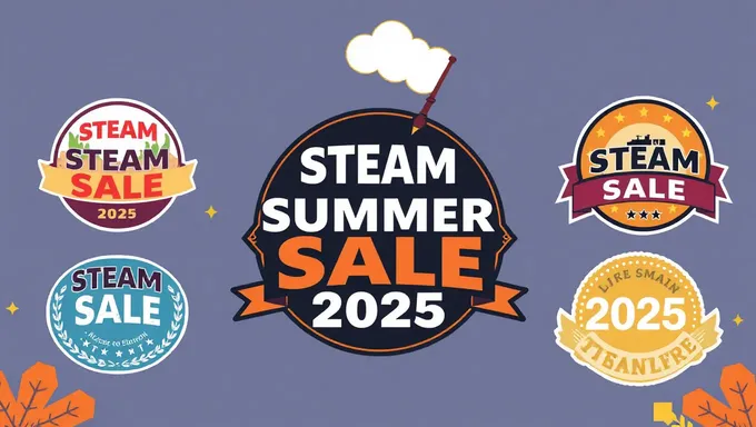 Alerta: insignias de la venta de verano de Steam 2025 próximas