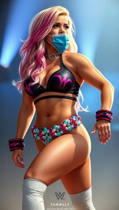 Alexa Bliss exhibe sus pechos impresionantes