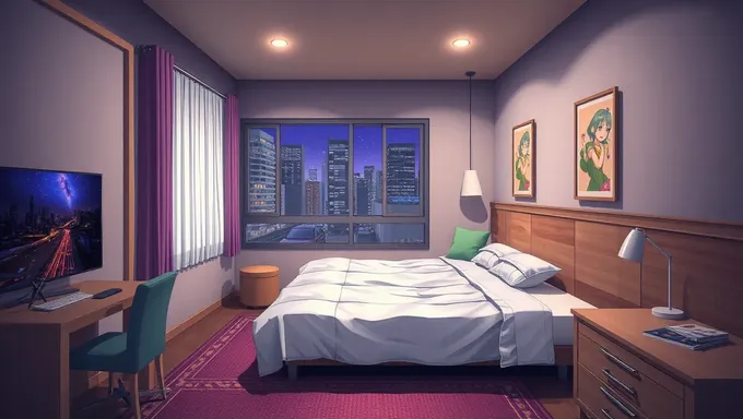 Alquiler de habitación de anime para arrendamiento a corto plazo en 2025