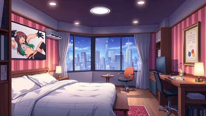 Alquiler de habitación de anime para inquilinos futuros en 2025