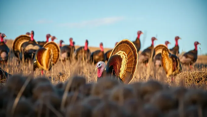 Anunciada oficialmente la temporada de pavo de Georgia 2025