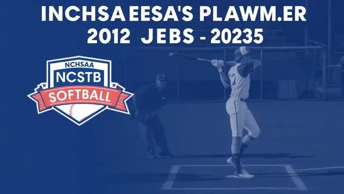 Anunciado el horario de playoffs de softball Nchsaa 2025