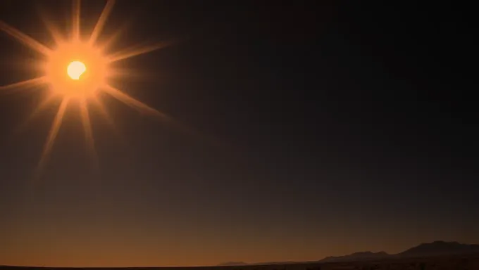 Anunciado el tiempo del eclipse solar en Arizona 2025