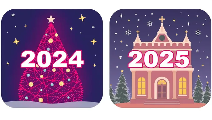 Anunciados los festividades 2024 y 2025 para el próximo año