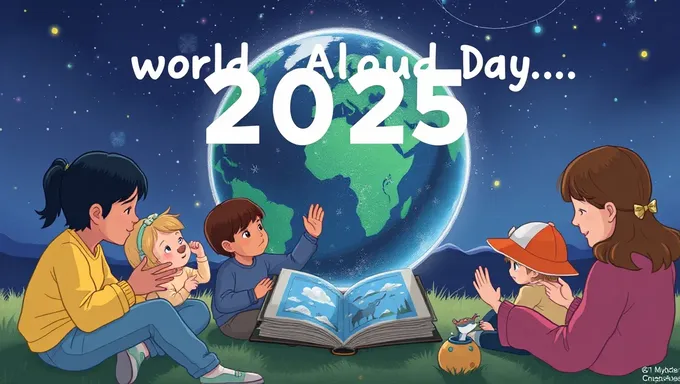 Anuncio de celebración del Día de la Lectura en Voz Alta 2025