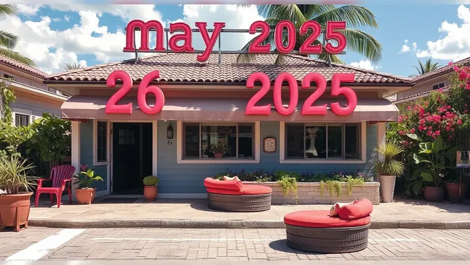 Anuncio de feriado del 26 de mayo de 2025 lanzado hoy