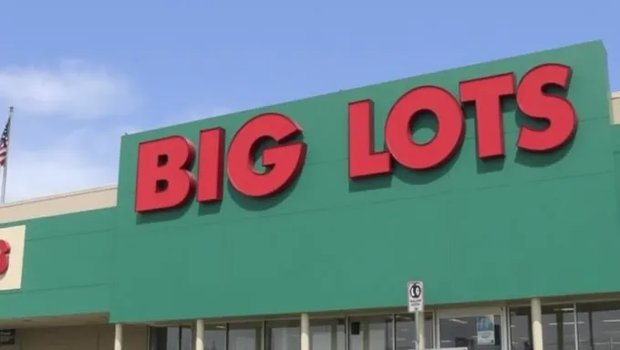 Anuncio de la lista de cierres de tiendas de Big Lots 2025