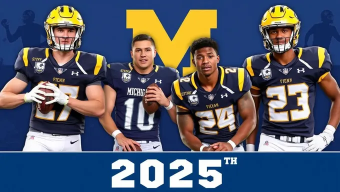 Anuncios de selecciones de la Universidad de Míchigan en el Draft NFL 2025