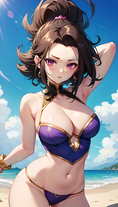 Análisis y reseña de Caulifla hentai: personaje