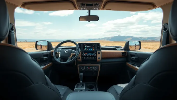 Análisis y revisión del interior del Land Cruiser de Toyota 2025