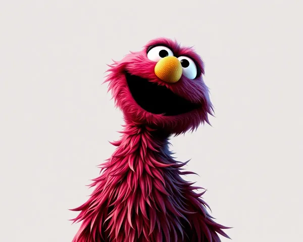 Archivo PNG de Elmo utilizado en arte digital