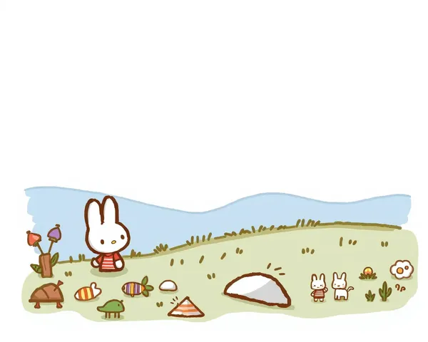 Archivo PNG de Miffy editado con editor de imágenes