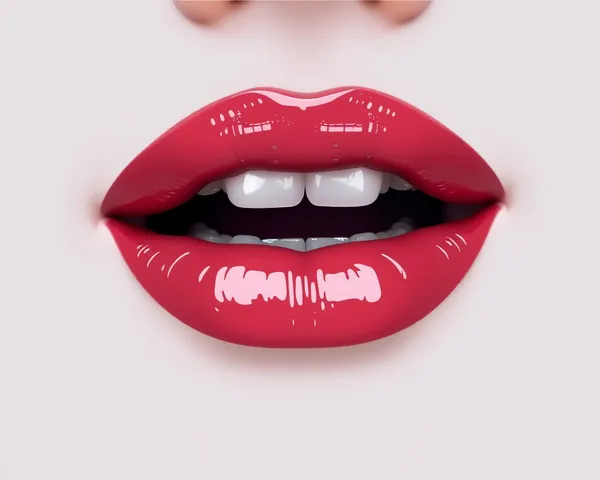 Archivo PNG de labios en diferentes formas