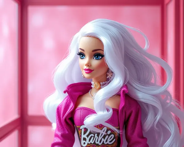 Archivo de Barbie en Formato de Png para Diseño de Arte Digital