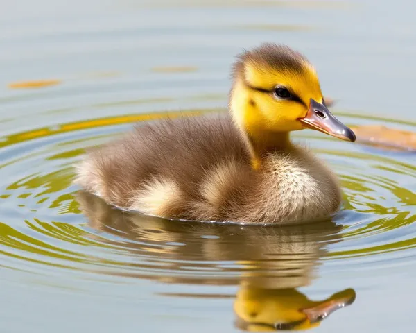 Archivo de Imagen de Pato Bebé PNG para Almacenamiento de Imagen