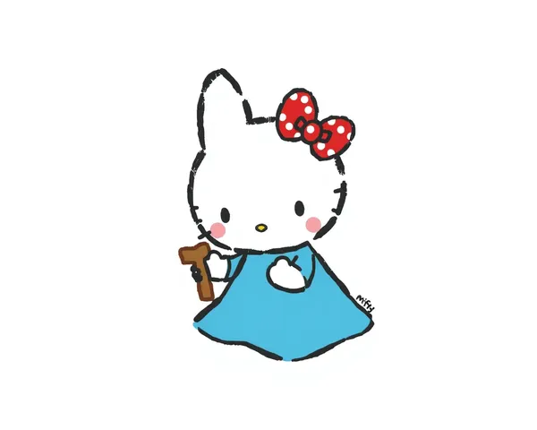 Archivo de PNG de Miffy guardado en almacenamiento local