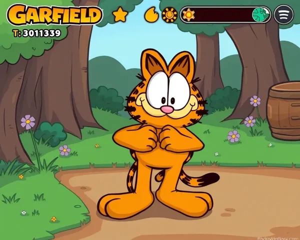 Archivo de Videojuego de Garfield en Formato PNG Disponible para Descarga