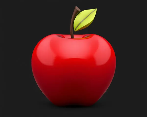 Archivo de formato PNG de Apple ID cargado en 3D