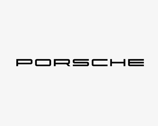 Archivo de formato PNG del logo de Porsche para compartir