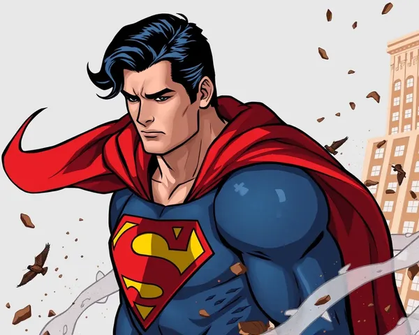 Archivo de imagen PNG de Superman encontrado