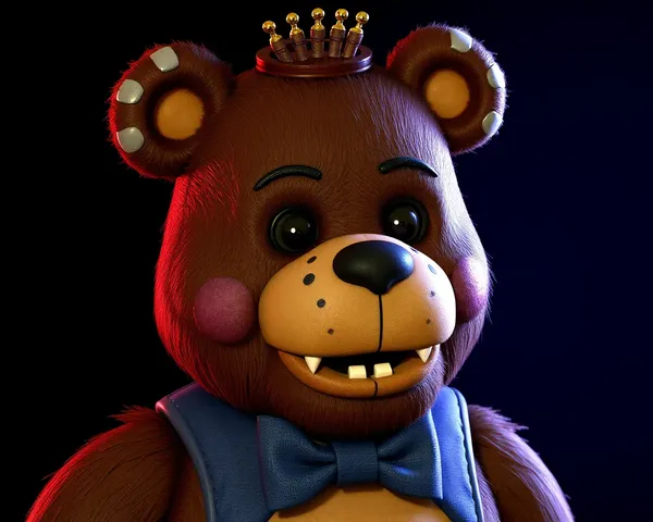 Archivo de imagen de Freddy Fazbear en formato PNG