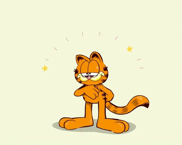 Archivo de imagen de Garfield en formato PNG encontrado