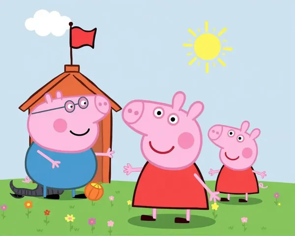 Archivo de imagen de Peppa Cerdo en formato PNG