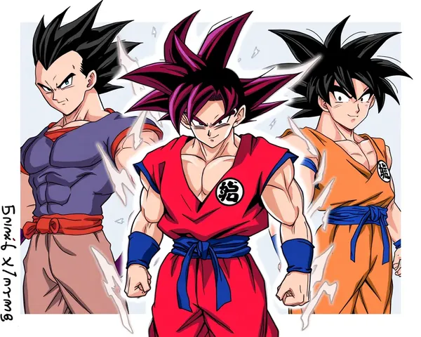 Archivos de imagen de Dragon Ball Z en formato PNG