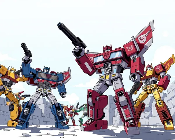 Armada de los Transformers Archivo PNG de Formato de Imagen