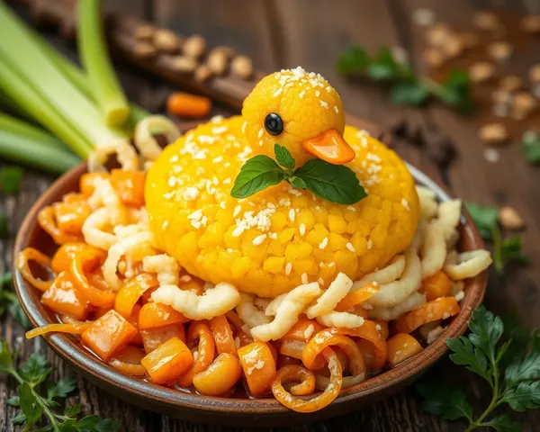 Arroz con pato disponible en imagen PNG